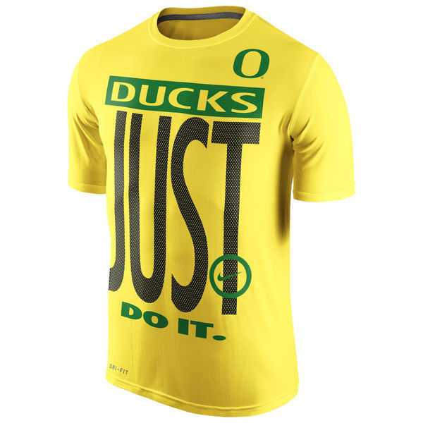 Oregon Ducks Nike Legend Just Do It Performance WEM T-Shirt - Yellow,We sell and wholesale Oregon Ducks Nike Legend Just Do It Performance WEM T-Shirt - Yellow on line form chian!